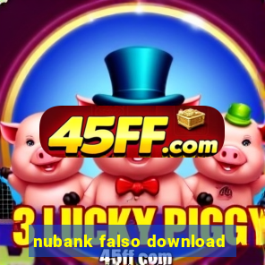 nubank falso download